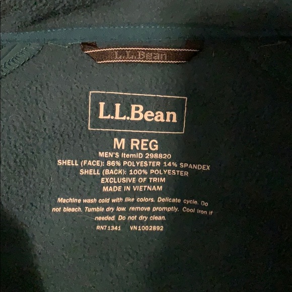 Men’s green LL Bean jacket - Picture 2 of 2